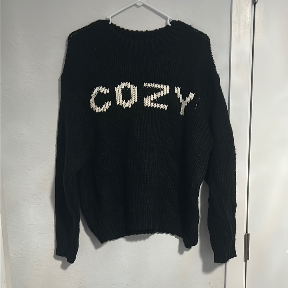 Cozy Black Sweater